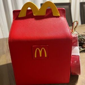 Mad Engine Box Lunch McDonald's Happy Meal Box Figural Crossbody Bag